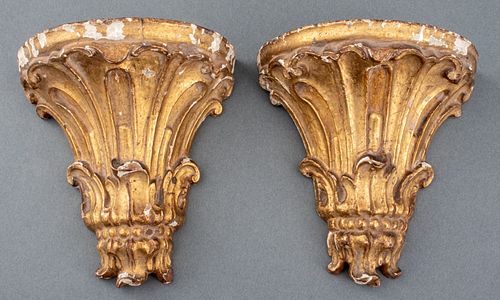 NEOCLASSICAL GILT WOOD WALL