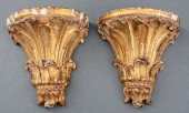NEOCLASSICAL GILT WOOD WALL BR
