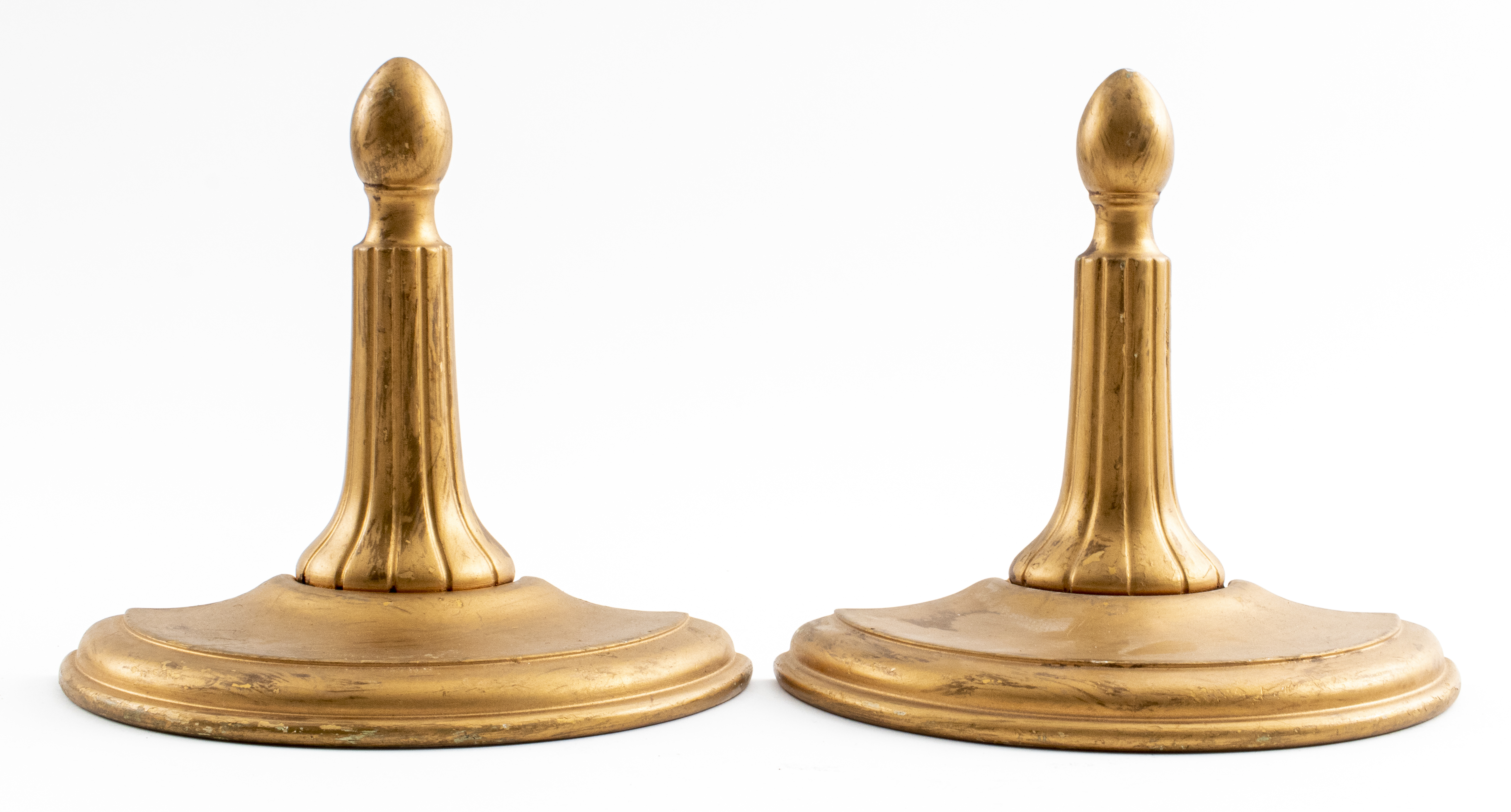 NEOCLASSICAL GILTWOOD WALL SHELVES,