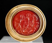 NEOCLASSICAL GOLD BEZEL W/ CAR