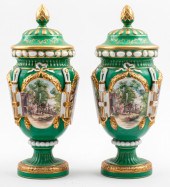 NEOCLASSICAL HAND PAINTED PORC