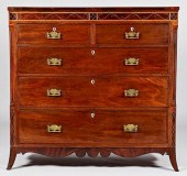 NEOCLASSICAL INLAID CHEST OR B