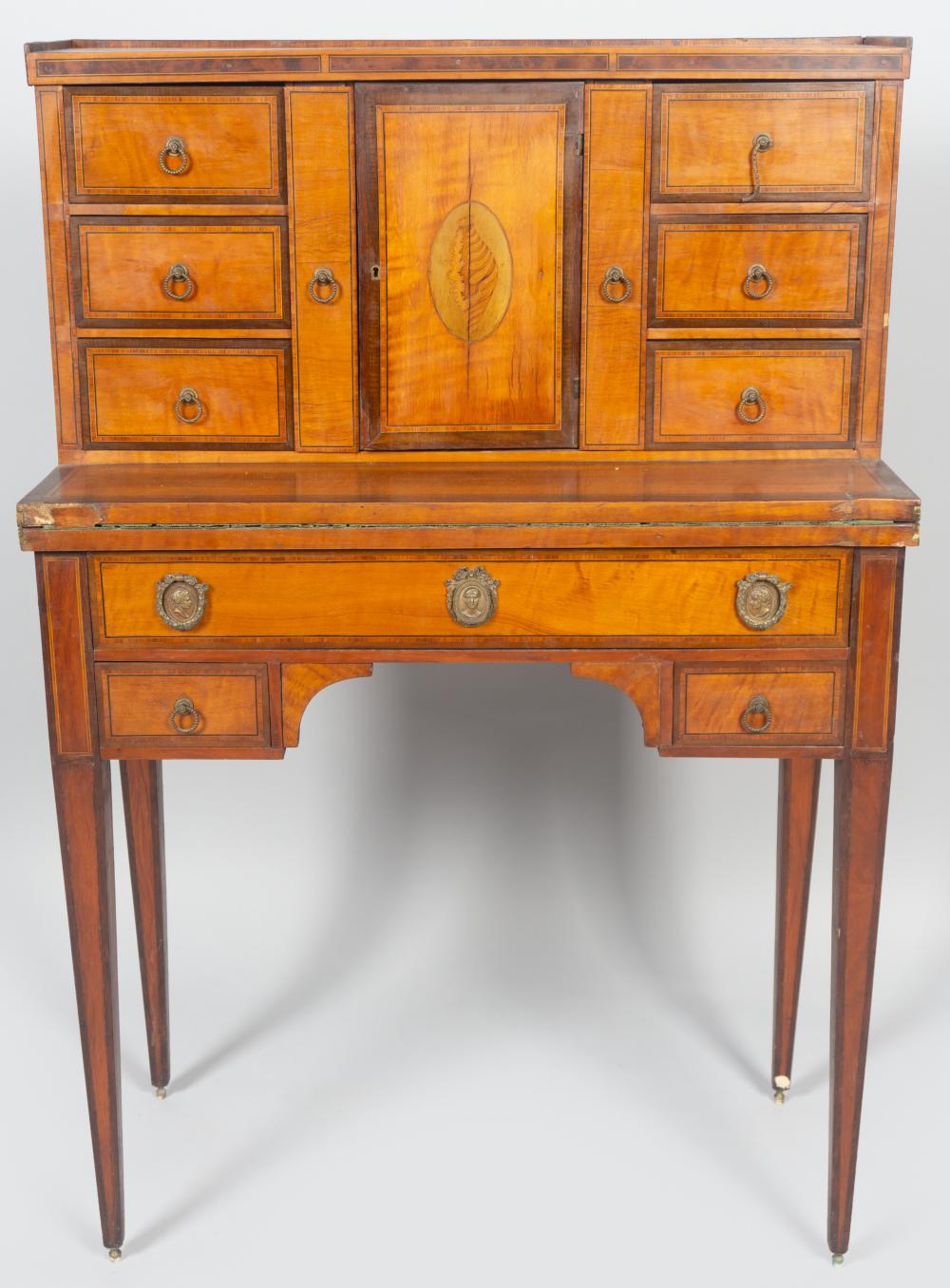 NEOCLASSICAL INLAID SATINWOOD