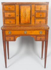 NEOCLASSICAL INLAID SATINWOOD