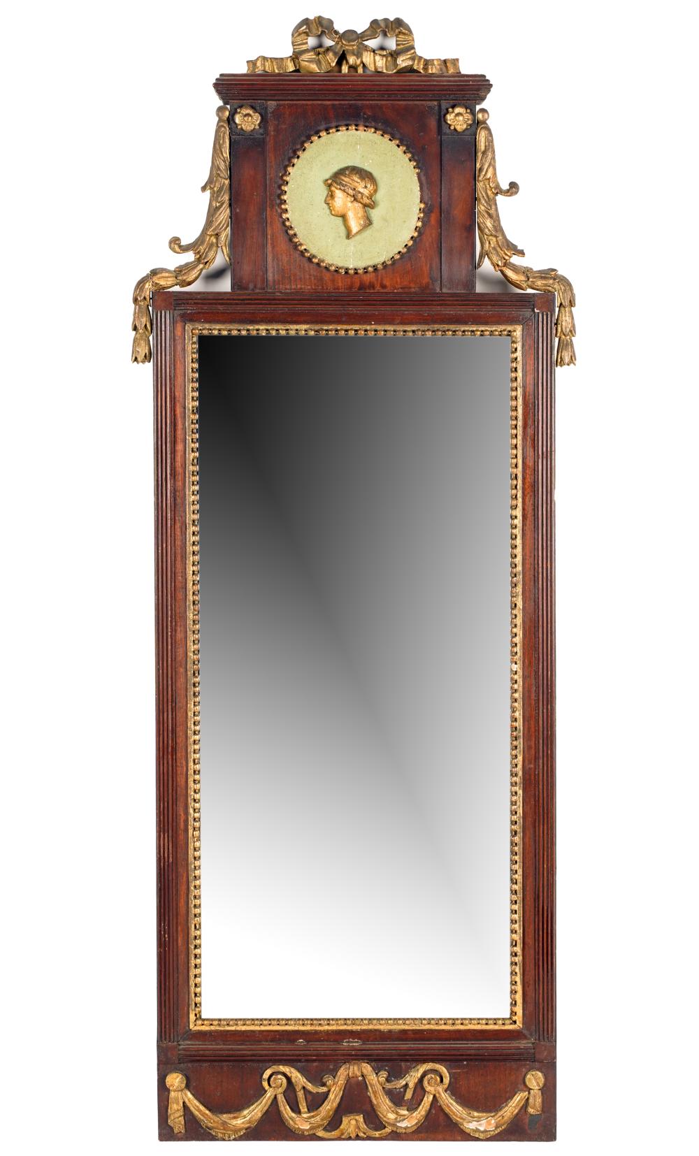 NEOCLASSICAL MAHOGANY WALL