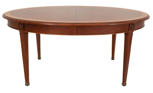 NEOCLASSICAL MANNER OVAL VENEERED
