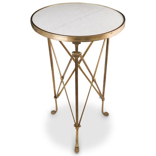 NEOCLASSICAL MARBLE AND BRONZE