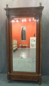 Neoclassical Mirrored 1 Drawer