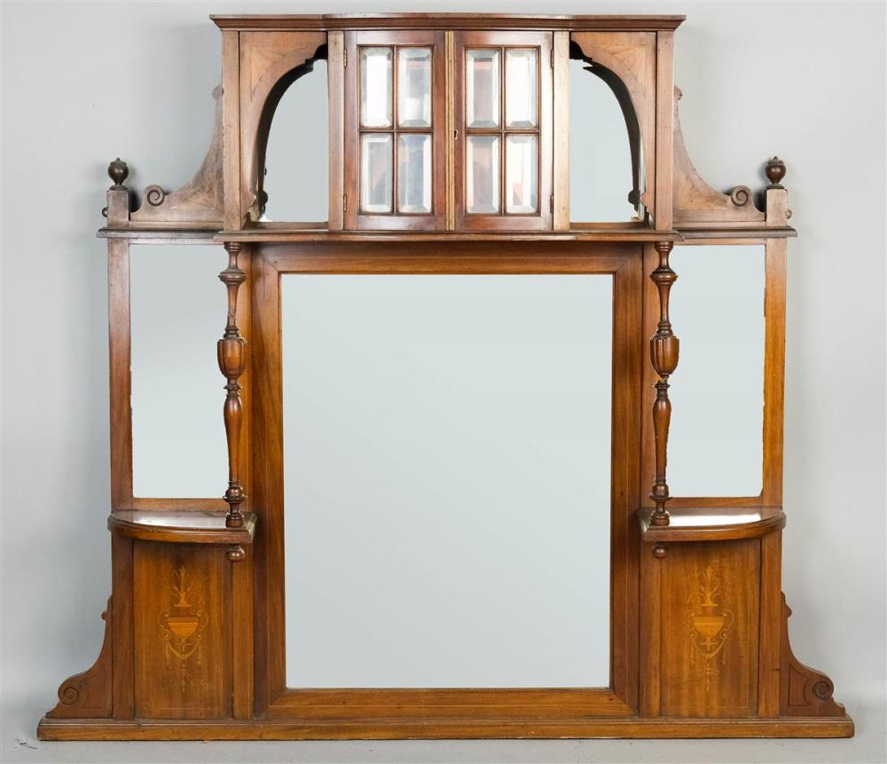NEOCLASSICAL MIRRORED AND SHELVED