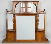 NEOCLASSICAL MIRRORED AND SHEL