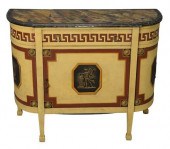 NEOCLASSICAL PAINT DECORATED C