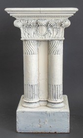 NEOCLASSICAL PAINTED WOOD PLAN