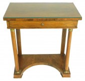 NEOCLASSICAL SINGLE DRAWER STA