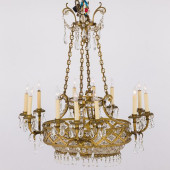 NEOCLASSICAL STYLE 12-LIGHT BR