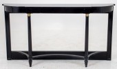 NEOCLASSICAL STYLE BLACK LACQU