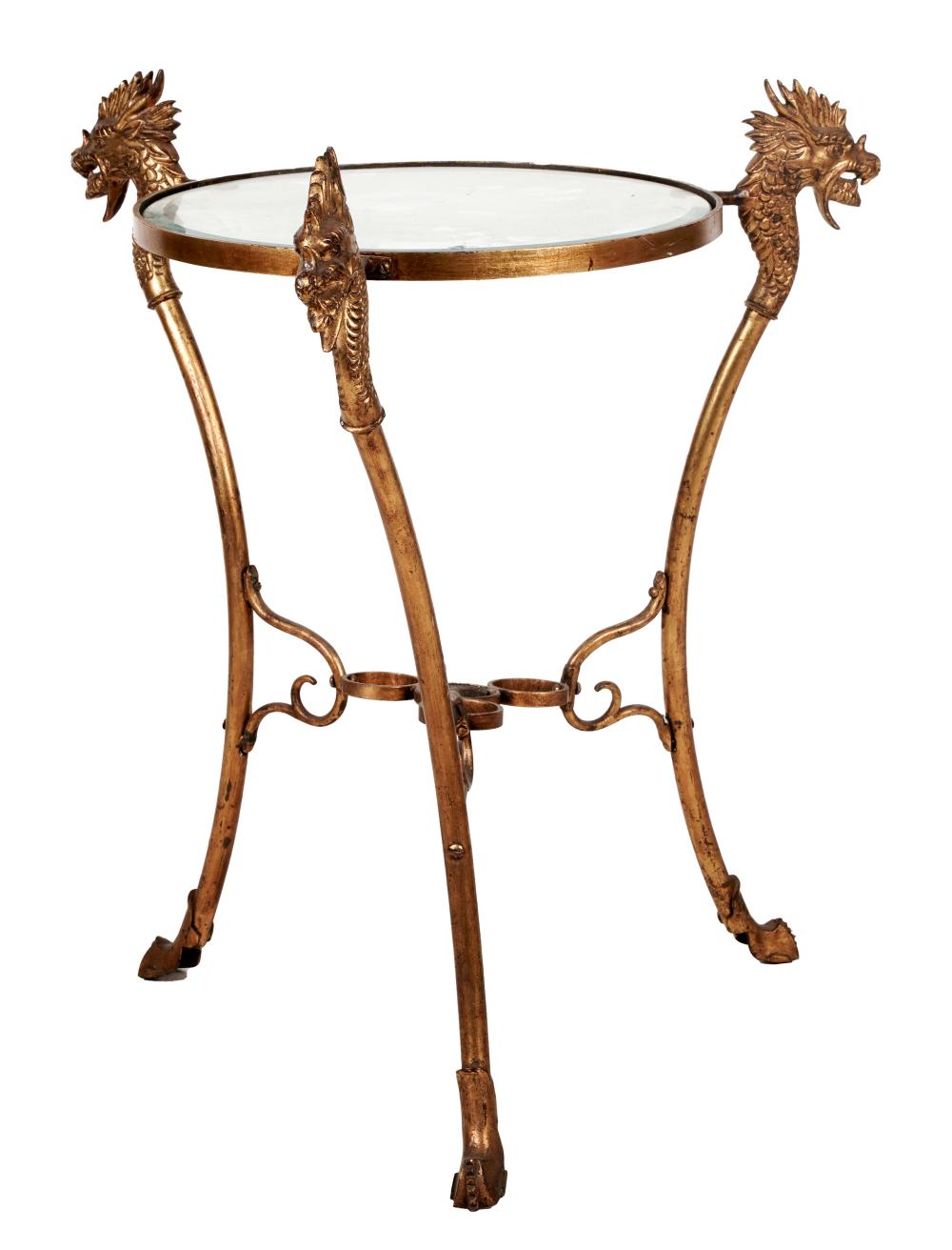 NEOCLASSICAL-STYLE BRASS AND