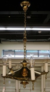 NEOCLASSICAL STYLE BRASS FIVE-