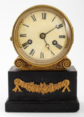 NEOCLASSICAL STYLE BRASS MANTE