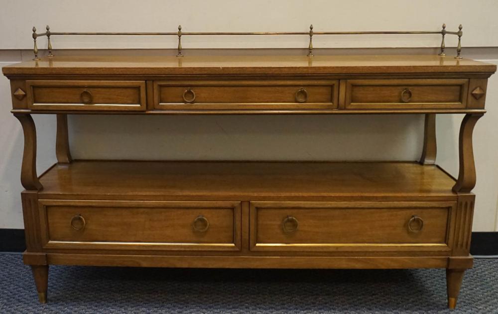 NEOCLASSICAL STYLE BRASS MOUNTED