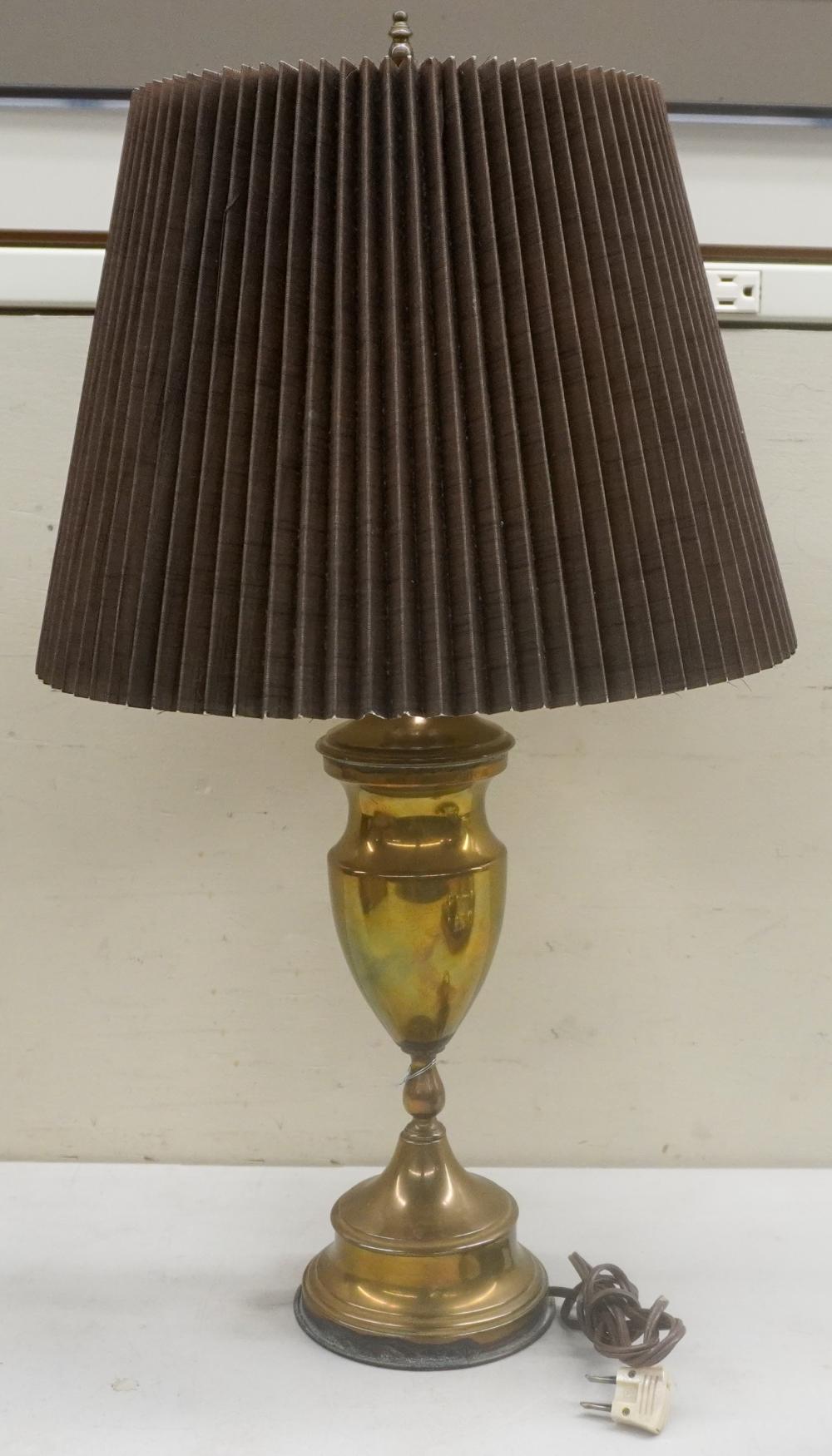 NEOCLASSICAL STYLE BRASS TABLE