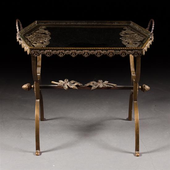 Neoclassical style bronze and