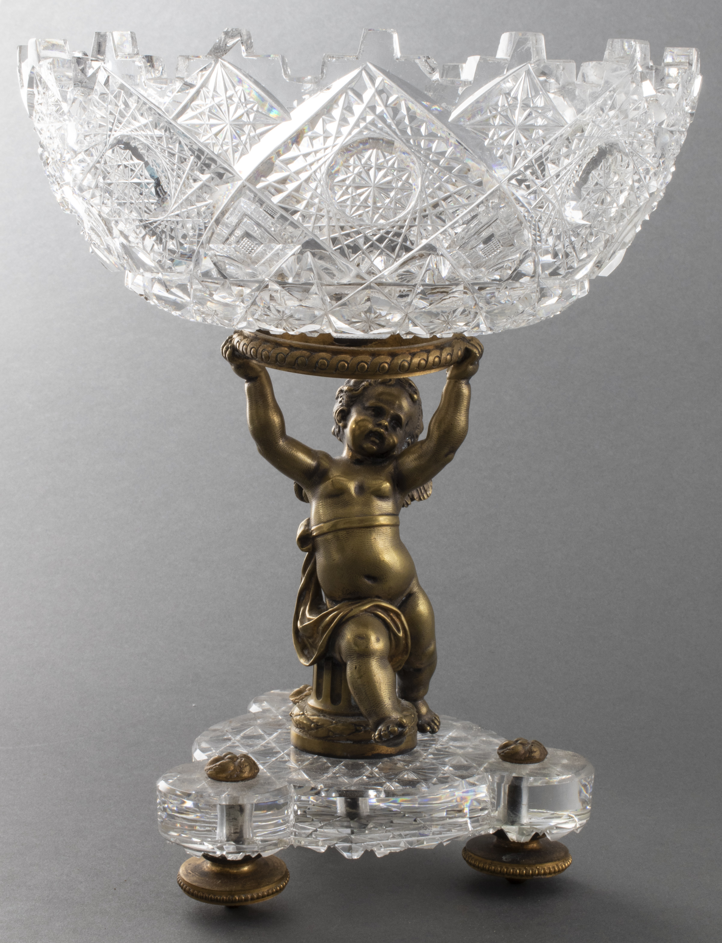 NEOCLASSICAL STYLE BRONZE & CUT