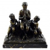 NEOCLASSICAL STYLE BRONZE GROU