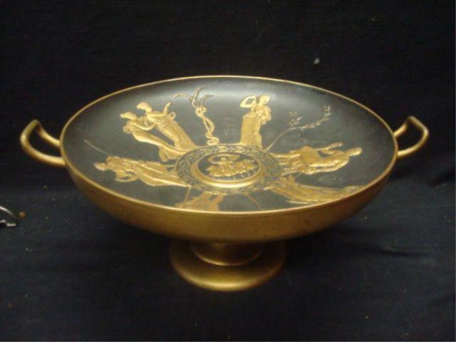 Neoclassical Style Bronze Tazza.