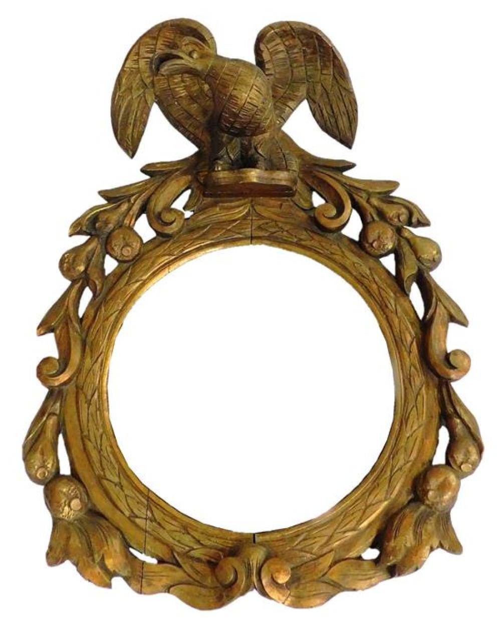 NEOCLASSICAL STYLE BULLS-EYE WALL