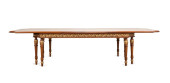 NEOCLASSICAL STYLE BURL DINING