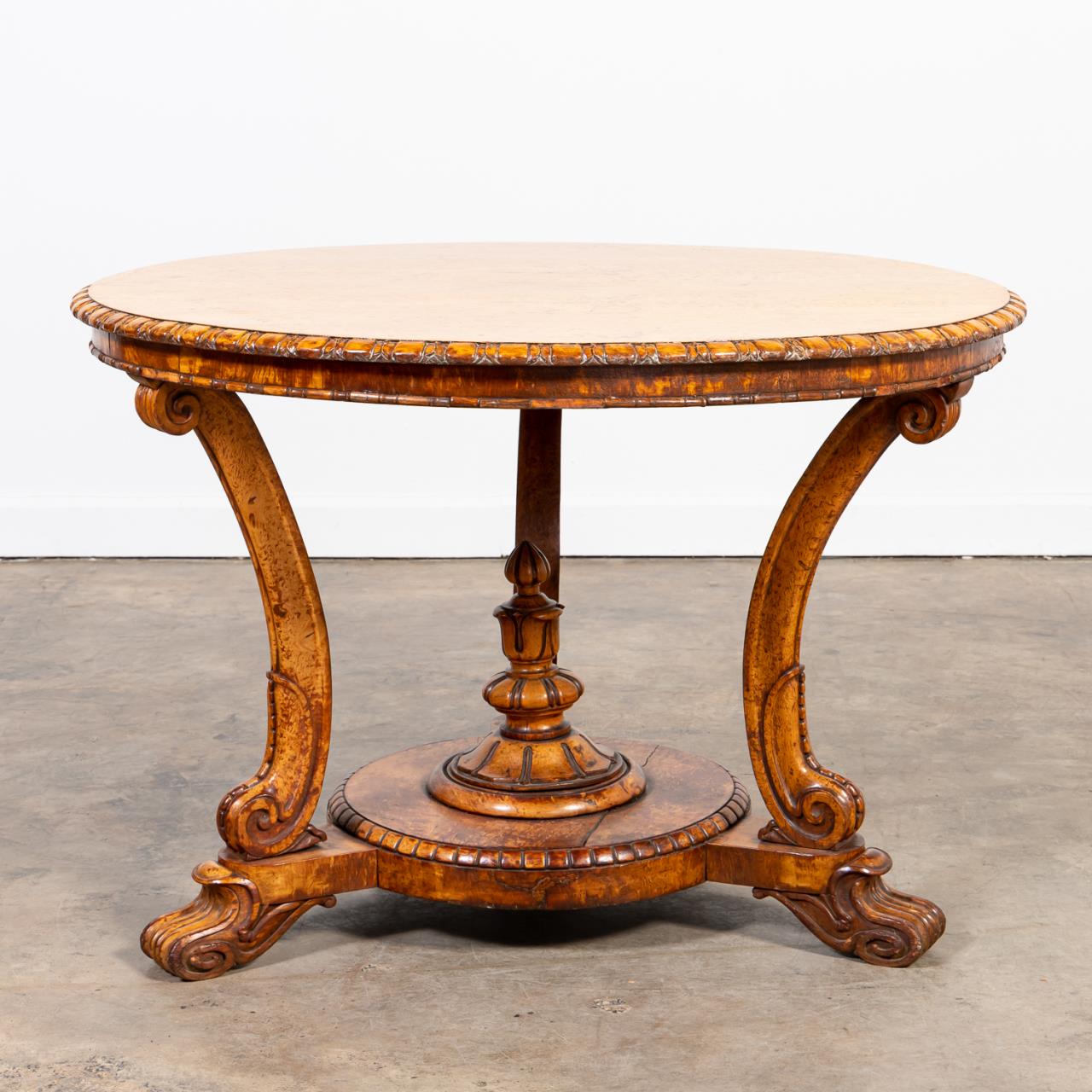 NEOCLASSICAL-STYLE BURLWOOD