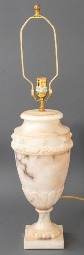NEOCLASSICAL STYLE CARVED ALAB