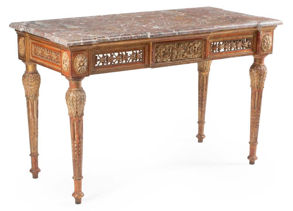 NEOCLASSICAL-STYLE CARVED AND