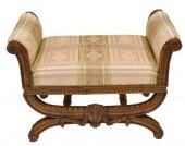 NEOCLASSICAL STYLE CARVED CURU