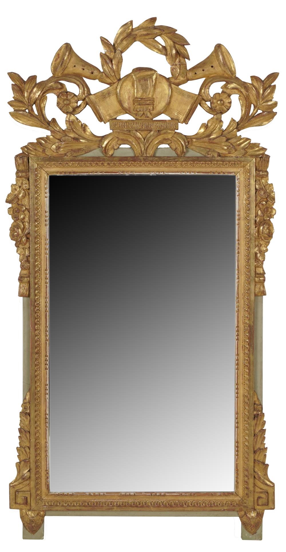 NEOCLASSICAL-STYLE CARVED GILT &