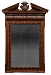 NEOCLASSICAL-STYLE CARVED MAHO