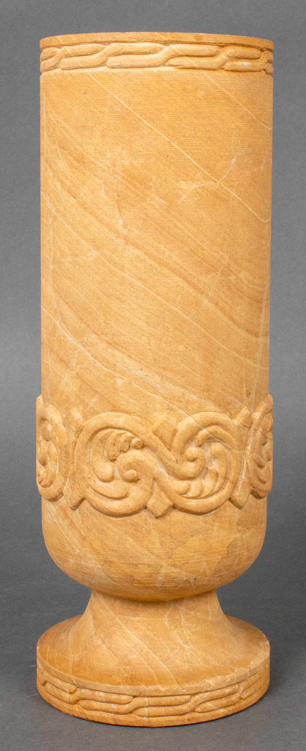 NEOCLASSICAL STYLE CARVED SANDSTONE