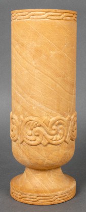 NEOCLASSICAL STYLE CARVED SAND