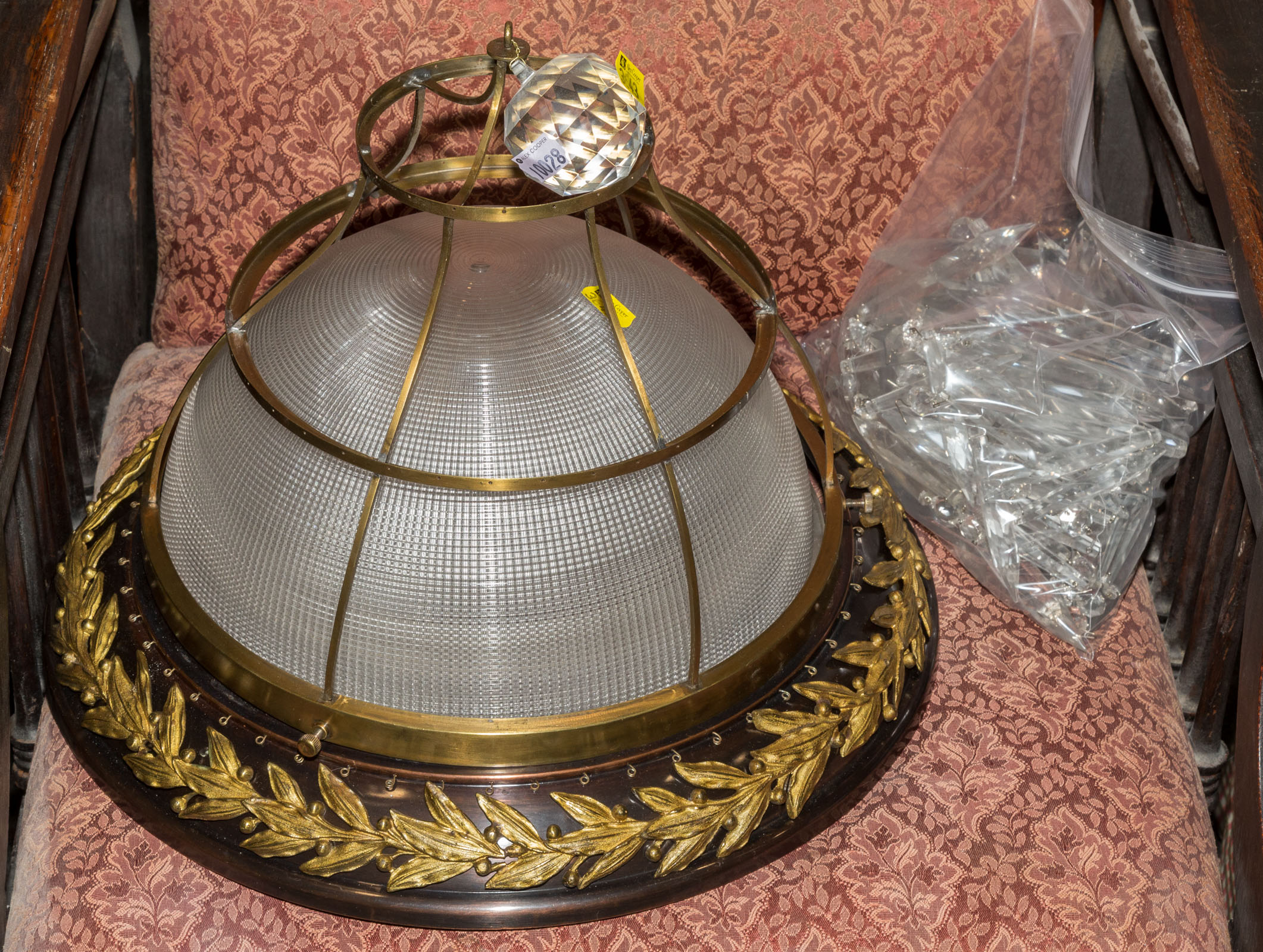 NEOCLASSICAL STYLE CEILING LIGHT