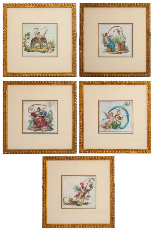 NEOCLASSICAL STYLE CHERUBS AND