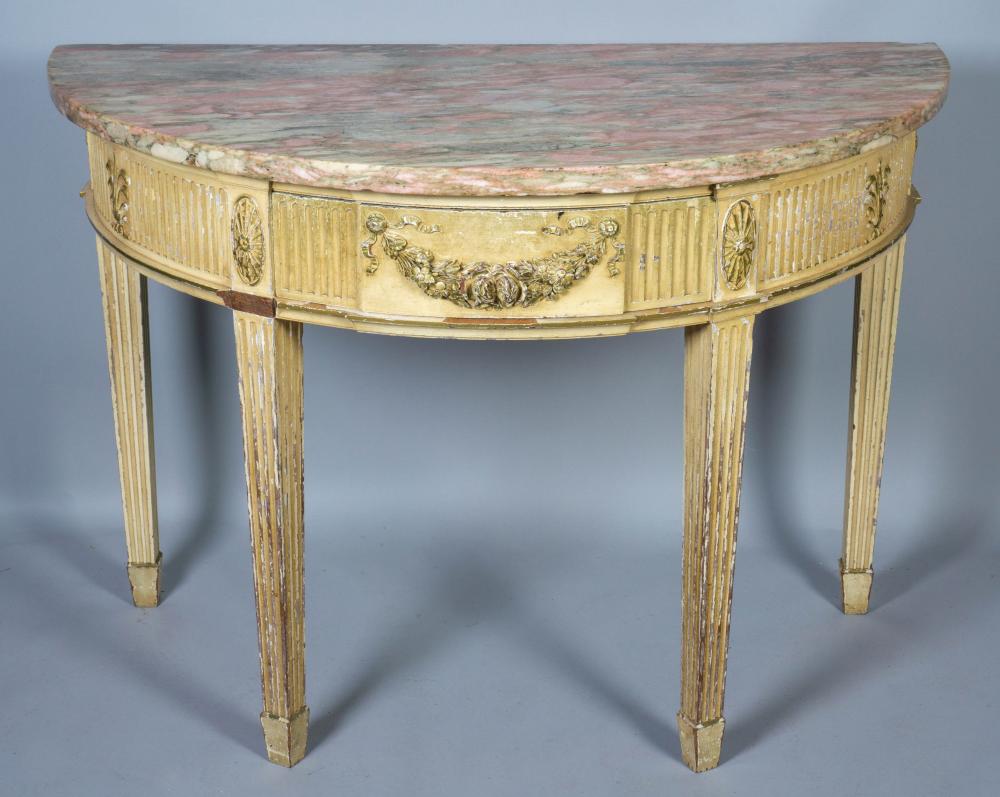 NEOCLASSICAL STYLE CREAM PAINTED