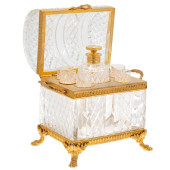NEOCLASSICAL STYLE CUT GLASS A