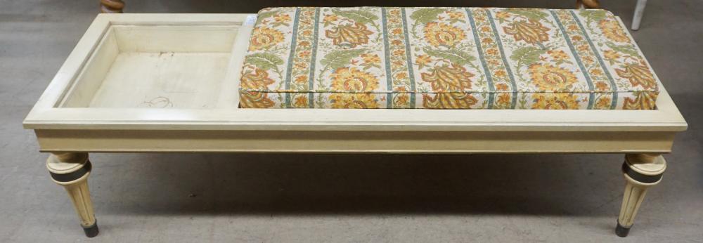 NEOCLASSICAL STYLE ENAMEL PAINTED