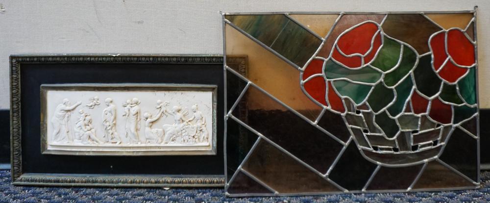 NEOCLASSICAL STYLE ENAMEL PAINTED