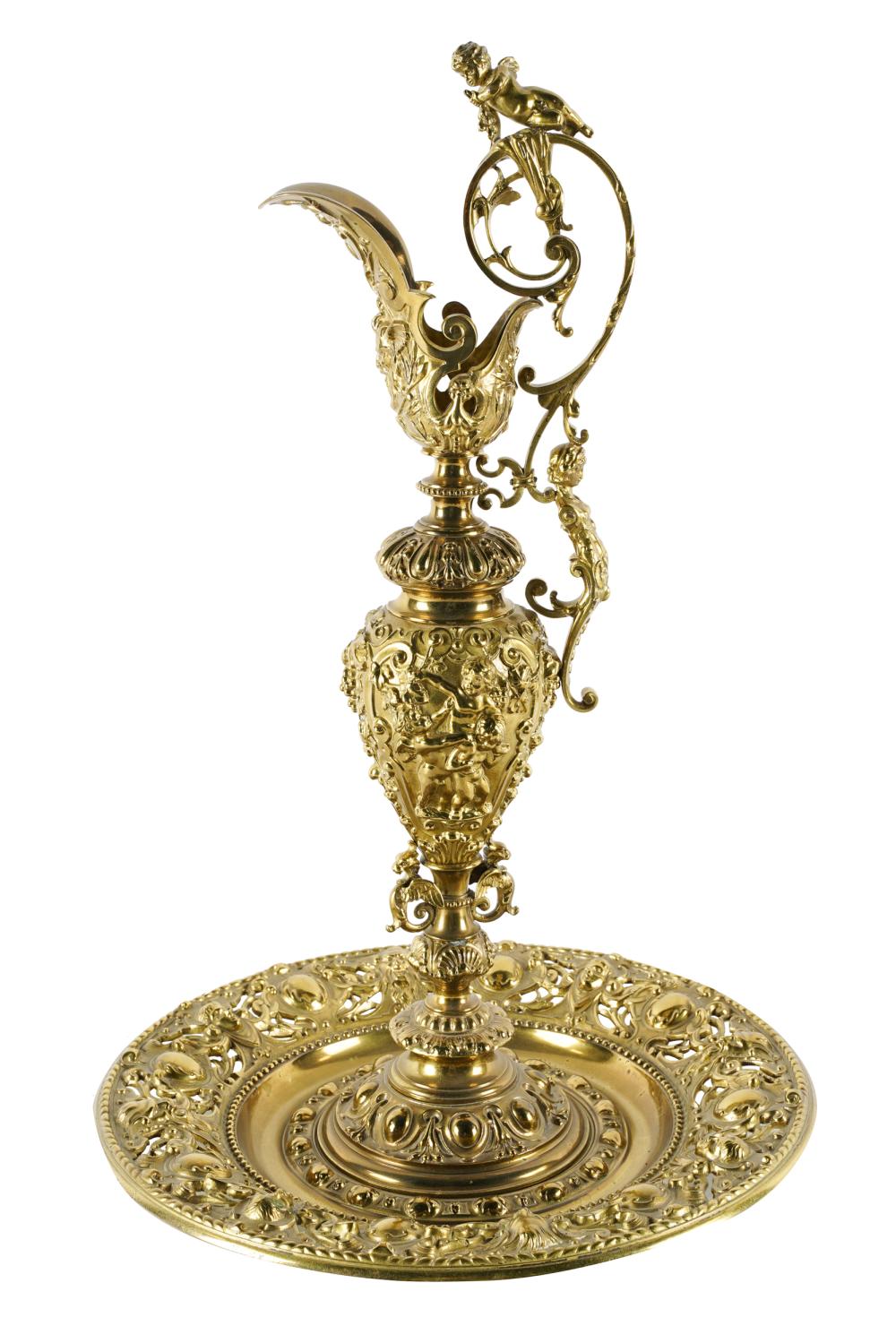 NEOCLASSICAL STYLE EWERgilt bronze,