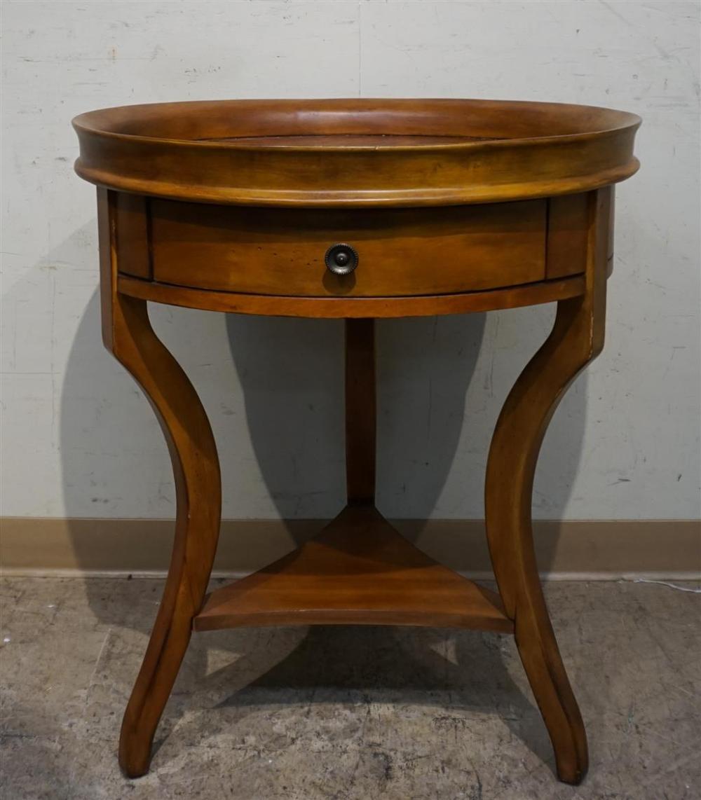 NEOCLASSICAL STYLE FIGURED BIRCH