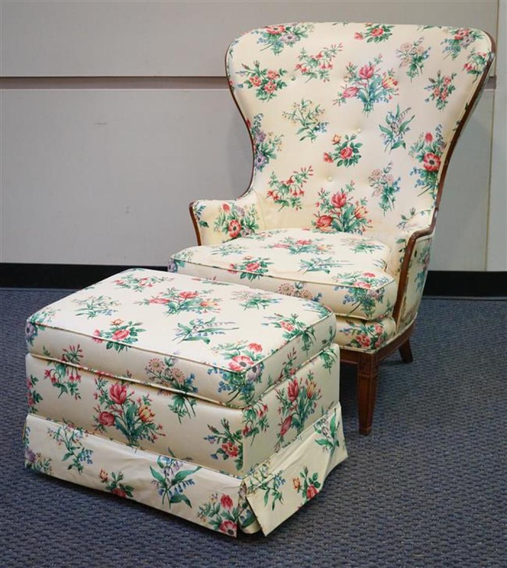 NEOCLASSICAL STYLE FRUITWOOD FLORAL