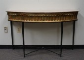 NEOCLASSICAL STYLE GILT AND PA