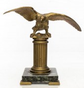 NEOCLASSICAL STYLE GILT BRONZE