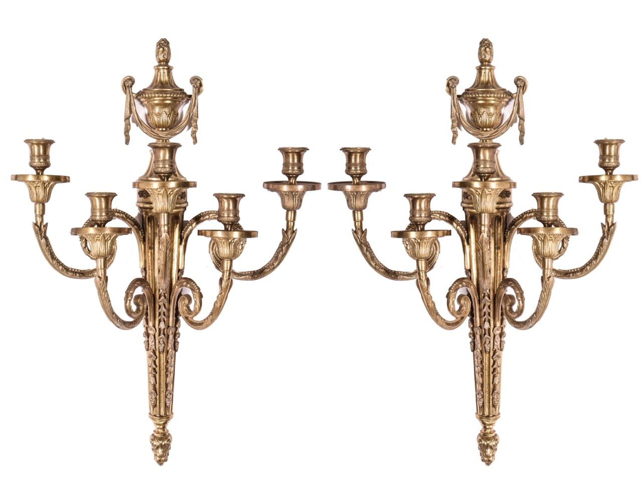 NEOCLASSICAL STYLE GILT BRONZE